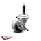 Service Caster 2 Inch Thermoplastic Rubber Wheel 7/8 Inch Expanding Stem Caster with Brake SCC-EX05S210-TPRS-SLB-78 - alternate 2